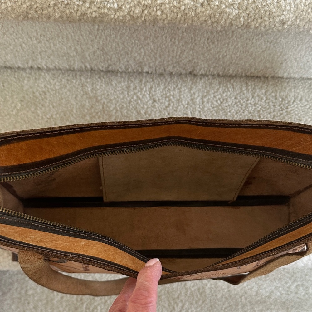 Astro Vintage Leather Shoulder / Hand Bag - Picture 16 of 17